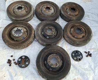 7 cerchi iveco daily 1-2 1978 1999  185/75/16