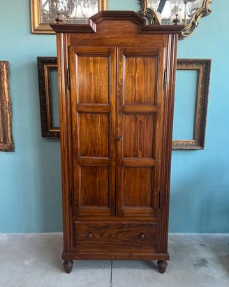 Piccolo armadio antico 2 ante con ripiani interni