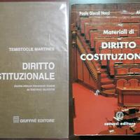 2 libri di diritto COSTITUZIONALE: Martines, Nacci