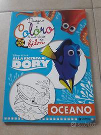 Disegno e coloro le mie storie da film-Dory,oceano