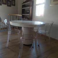 Tavolo tondo allungabile