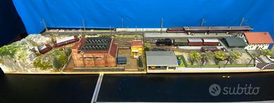 Diorama ferroviario stazione DB in Baviera ep lll