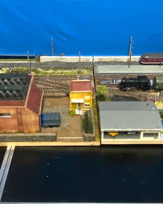 Diorama ferroviario stazione DB in Baviera ep lll
