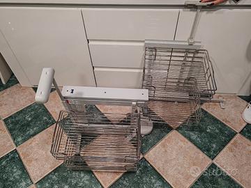 Meccanismo per mobile angolo cucina