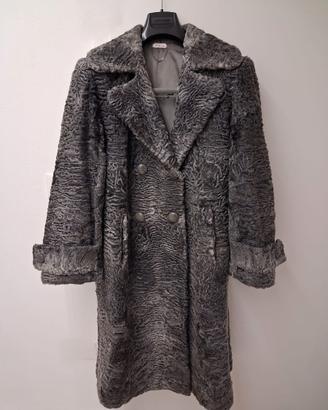 Cappotto Lungo in Astrakan vintage