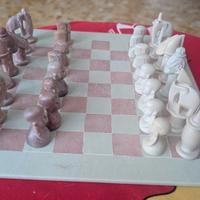 scacchiera pietra saponaria