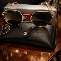 Occhiali da sole Ray-Ban RB3565 Jack nuovi Oro