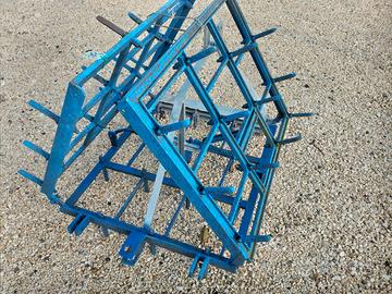 erpice pieghevole a denti fissi da 2,50m