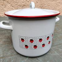 Pentola smaltata vintage