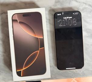 Iphone 16 pro max 256 gb - In Garanzia