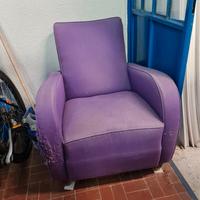 poltrona art decò da rifoderare