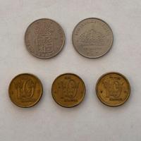 Lotto 5 monete Svezia – corone 1973–2002