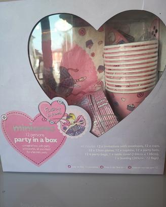 box per festa bambina per 12 invitati