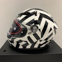 Casco Agv K6 MULTI - SECRET BLACK/WHITE