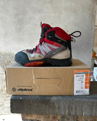 Scarponi da montagna bambina