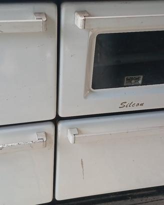  stufa a legna bianca 