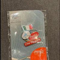 Spilla olimpiadi Torino 2006 coca cola live olympi