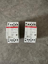 ABB ESB24-40 contattore modulare 24A 4 poli + cont