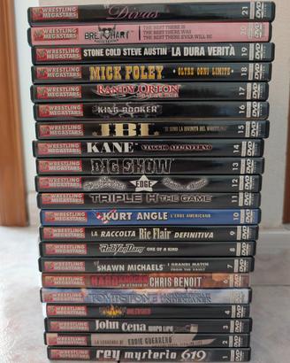 Wrestling Megastars - 21 DVD collezione completa