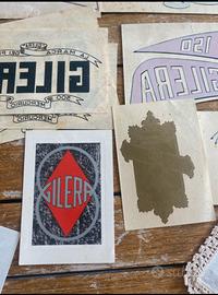 Decalcomanie Gilera epoca