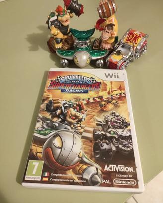 Gioco Wii Skylander + personaggi