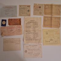 Lotto Documenti Antichi 1850-1960 - Storia e Mil.