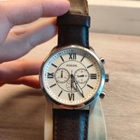 Orologio Uomo Fossil BQ1129. Cinturino in pelle