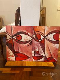 Quadro stampato con occhio