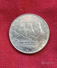 MONETA 100 LIRE 1976-NUCLEO FAMILIARE-SAN MARINO