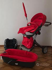 Stokke Xplory Rosso – Trio/Set Completo con Navice