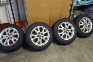 4 cerchi originali alfa+gomme Michelin 4 stagioni