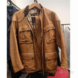 Giacca Belstaff Panther pelle Gold Label taglia 42