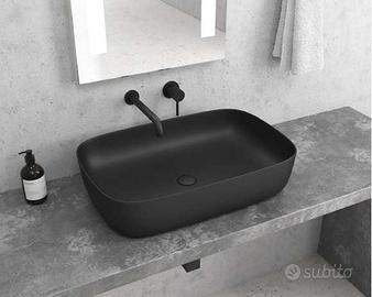 Lavabo da appoggio Nero Opaco Art. LT 2143-PMB Kar