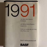 Agenda Vintage BASF 1991