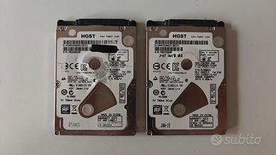 2x HD 2,5" 500 GB Hitachi GST