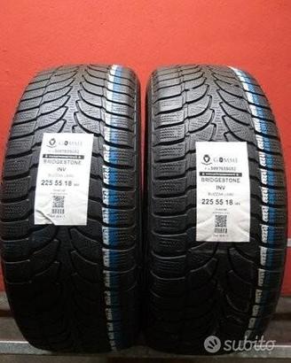 2 gomme 225 55 18 bridgestone inv a3916
