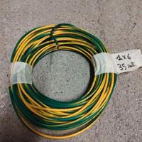 Cavi 1x6 mm² giallo/verde