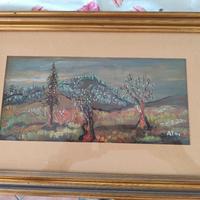 Quadro pittore Aloi