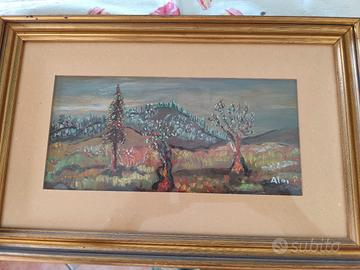 Quadro pittore Aloi