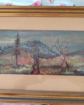 Quadro pittore Aloi