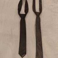 Cravattini David Hamilton Nero-Grigio.