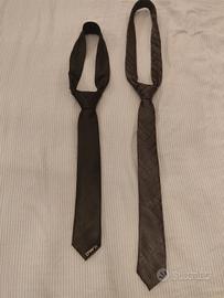 Cravattini David Hamilton Nero-Grigio.