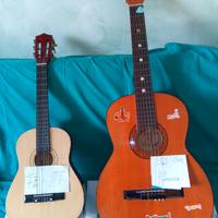 2 chitarre  perfettamente funzionanti 