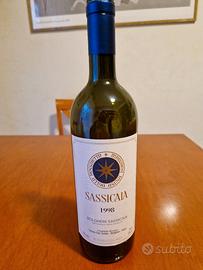 Sassicaia 1998 - Bottiglia Vuota- Tenuta San Guido