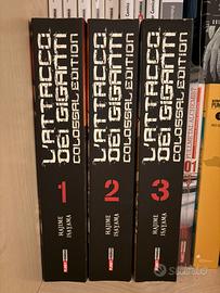 Colossal edition AOT , per altre foto chiedere!