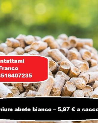 Pellet qualita gold abete bianco