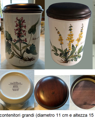 Set Villeroy&Boch, collezione Botanica, 7 pezzi