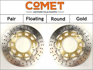 Coppia di dischi freno flottanti tondi serie RF Co