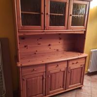 Credenza con vetrine