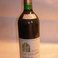 Bottiglie vini collezione: Refosco 1988